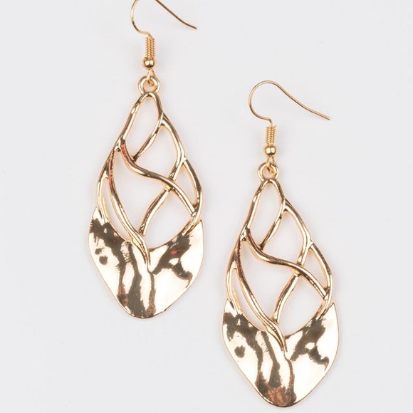 Super Swanky - Gold Earring